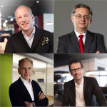 Das neue Vierer-Führungsteam von Bonprix: Rien Jansen, Dr. Richard Gottwald, Markus Fuchshofen und Dr. Kai Heck (v.l.o.)