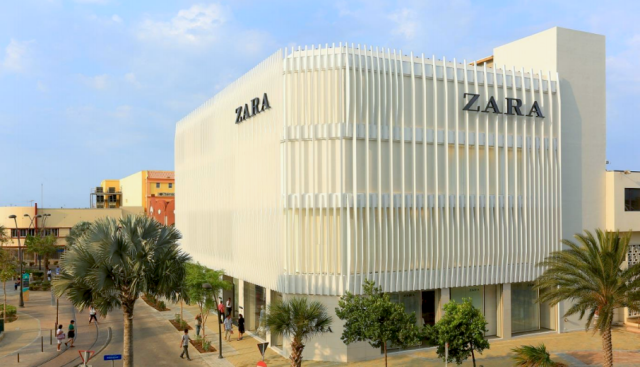 Zara bleibt seinem Konzept treu: Auch in Aruba wird geklotzt statt gekleckert