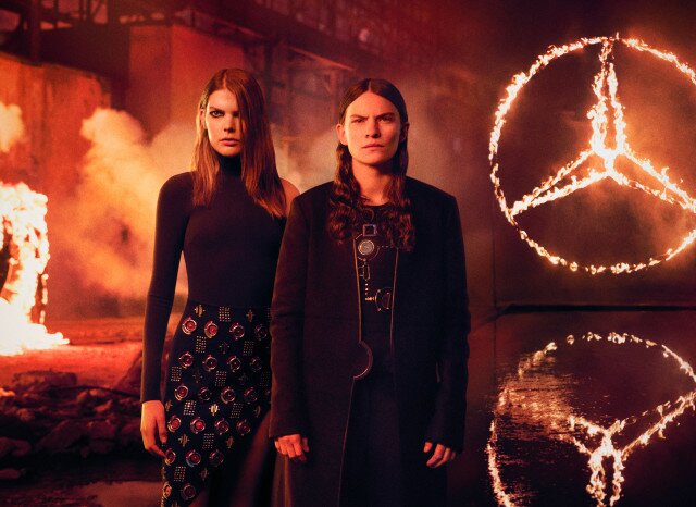 Feurig: Die aktuelle MBFWB-Kampagne für Spring/Summer 2017